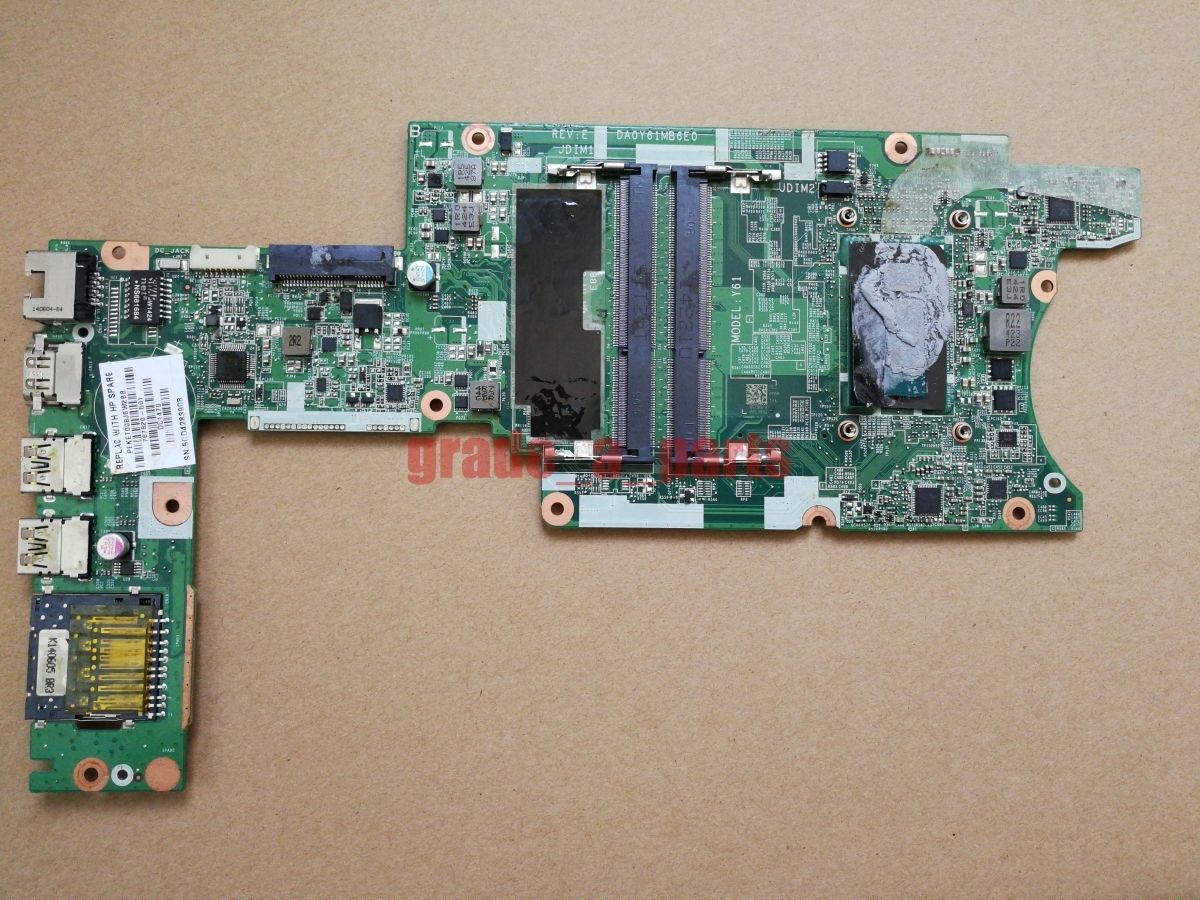 Laptop-Motherboard für HP PAVILION X360 767820-501 DA0Y61MB6E0